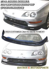 Fits 98-01 Acura Integra 24dr Mu-gen Style Front Bumper Lip Urethane