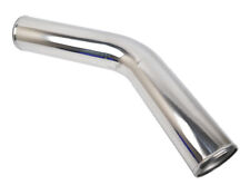 3.5 Od 45 Degree Aluminum Pipe Intake Turbo Intercooler Piping Has Scratches