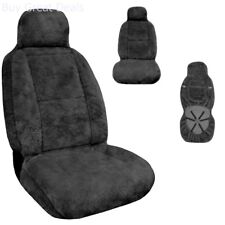 Eurow Sheepskin Car Seat Cover Protector New Xl Design Premium Pelt Gray 1 Seat