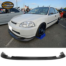 Fits 96-98 Honda Civic Pu Front Bumper Lip Spoiler Jdm First Molding Style