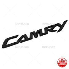 For Toyota Camry Rear Trunk Lid Tailgate Letter Emblem Badge Sport Matte Black