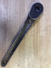 Duro-chrome 12 Drive Socket Ratchet No. 3202 Pat. 19028789 Very Old Antique