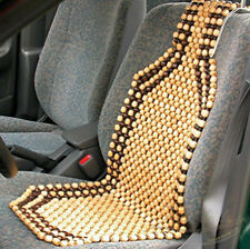 Massage Car Seat Cover Wood Beaded Cushion Roller Chair Long Drive Back Comfort
