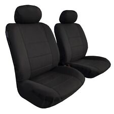 Waterproof Black Canvas Front Seat Covers For Honda Element 2003-2011