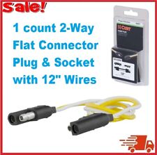 2-way Flat Connector Plug Socket With 12 Wires Vehicle-side And Trailer-side