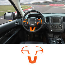 Inner Steering Wheel Decor Cover Trim For Dodge Charger Challenger Durango 2015
