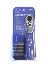 Blue Point By Snap On Btwosk 5 Piece 15 Offset Mini Ratcheting Wrench Set Usa