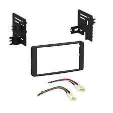 Double Din Car Radio Dash Kit And Harness For 2003-07 Toyota Tundra And Sequoia
