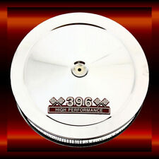 Air Cleaner For Big Block Chevy 396 Engines With 396 Red And Chrome Emblem