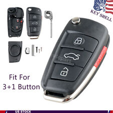 For Audi A2 A3 A4 A6 A6l A8 Tt Q7 Flip Remote Car Key Fob Shell Case 31 Buttons