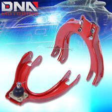 For 88-91 Honda Civiccrx Steel Red Coated Front Upper Suspension Camber Kit