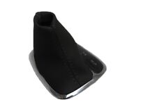 Automatic Shift Boot Leather Synthetic For Mercedes Benz Class C 01-09 Black