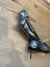 Original Antique Flying Goddess Hood Ornament No Wings Great Condition