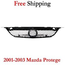 For 2001-2003 Mazda Protege Grille Black Plastic Ma1200165 Bl8d5071y