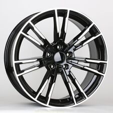 20 W730 Black Machine Staggered Wheels Rims Fits Bmw F10 5 Series Xdrive Only
