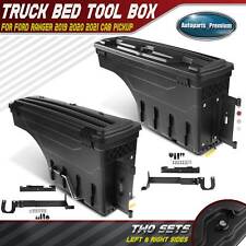 Driver Passenger Side Truck Bed Storage Box Toolbox For Ford Ranger 2019-2021