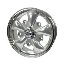 Empi Gt-5 Wheel Silver With Polished Lip 5.5 Wide 5 On 205mm Dunebuggy Vw