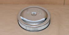 Sale Moroso Low Profile Air Cleaner 14 X 3 Chrome Plated Steel W Pcv Adapter