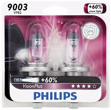 2x Germany Philips 9003 H4 Vision Plus Upgrade Bright Halogen Light Bulb 60w55w