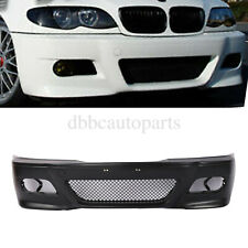 M3 Style Front Bumper Dual Hole Covers Fit Bmw E46 4dr 2dr 3-series 1999-2005