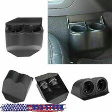 Black Travel Water Auto Dual Cup Holders Fit For Corvette C5 C6 Gmc 1997-2013 12