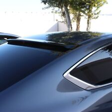 Fit 2013-2017 Honda Accord Coupe Black Abs Rear Window Roof Visor Spoiler Wing