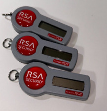 3 Lot Genuine Rsa Securid 700 Security Token Key Fob - Exp 5312023 Usa