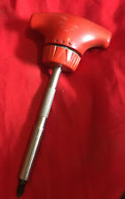 Snap On Palm Grip Ratcheting Screwdriver Red Ssdmt 4 Snapon Usa