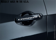 Camaro Door Handle Decal Sticker Chevy  Two Decals Pair
