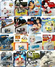 Hot Wheels Character Cars Disney Marvel Star Wars Dc More Only 3.99 Or Less