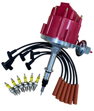 Hei Distributor Wire Set Spark Plug For Amc Jeep L6 232 258 4.0l 4.2l Engines