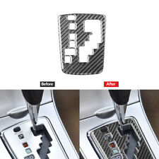 Carbon Fiber Gear Shift Panel Decorative Cover Trim For Toyota Corolla 2007-2013