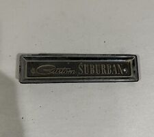 Custom Suburban Emblem Badge Plymouth