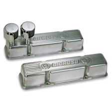 Moroso 68365 Valve Covers Sbc Cast W 2 Breathers At Front