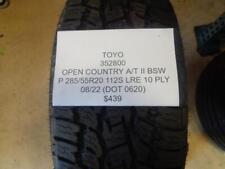 1 New Tire Toyo Open Country At Ii Bsw 285 55 20 114t