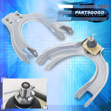For 88-91 Civic Crx Ef Front Upper Camber Arm Alignment Adjustable Kit Silver
