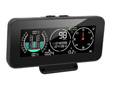 Car Gps Digital Speedometer Intelligent Inclinometer Overspeed Alarm Display Hud