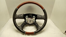 2003-06 Chevrolet Tahoe Suburban Yukon Escalade Steering Wheel Oem Leather Wood