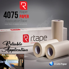 Paper Application Transfer Tape R-tape 4075 Roll Vinyl Sign Making Usa 1