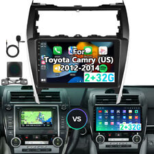 For 2012-2014 Toyota Camry 10.1 Carplay Android 13 Car Radio Stereo Gps Camera