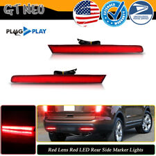 For Ford Explorer 2011-15 Led Rear Bumper Reflector Brake Tail Light Signal Lamp
