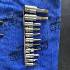 Snap On Allen Set Of 112-12 Drive 916127-38 Drive 3851614732316