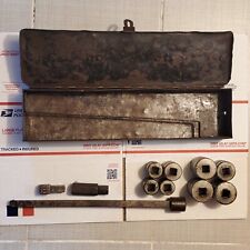 Antique Vintage 1920s Snap On Tool Socket Set And Tool Box Rare
