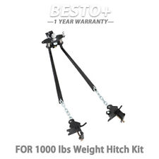 1000lb Weight Distribution Hitch Sway Control With 2-516 In Ball And 2-in Shank
