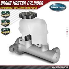 Brake Master Cylinder W Reservoir For Chevrolet Impala Monte Carlo 06-08 1 In.