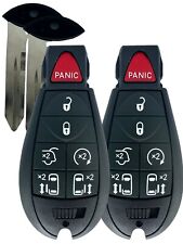 2 Remote Car Key Fob For 2008-2020 Dodge Grand Caravan Chrysler Towncountry