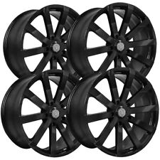 Set Of 4 Velocity Vw12 18x8 5x4.5 35mm Gloss Black Wheels Rims 18 Inch