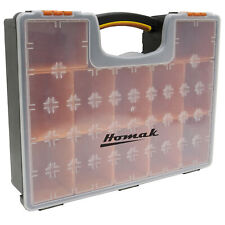 Homak 12 Bin Portable Plastic Organizer 4.25in.w X 13in.d X 16.5in.h Model