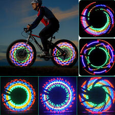 32 Led Bike Flashing Lights Bicycle Cycling Wheel Spoke Signal Light Tool Mtb