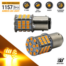 Syneticusa 1157 Led Amber Yellow Drl Turn Signal Parking Side Marker Light Bulbs